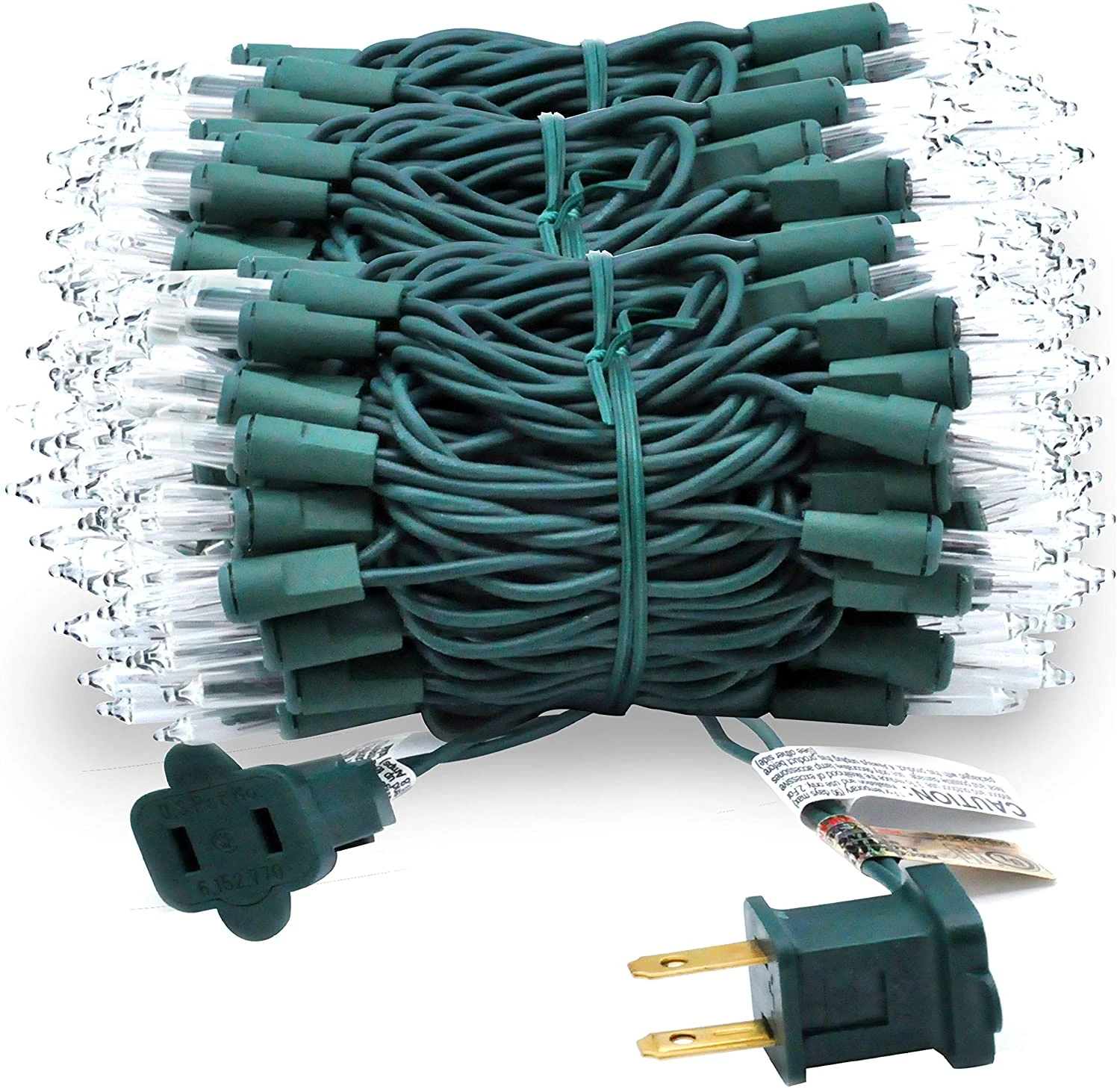 150 Counts Clear Green Wire Christmas Lights Set Of 3 6 150 Counts Clear Green Wire Christmas Lights Set Of 3 - Image 4