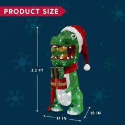 2.3ft LED Yard Light - Tinsel Dinosaur -Joiedomi 81lbbSa9ZeL. AC SL1500