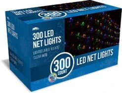 300 LED Christmas Lights Net Lights, Multicolor -Joiedomi 81oAYBS9w8L. AC SL1500