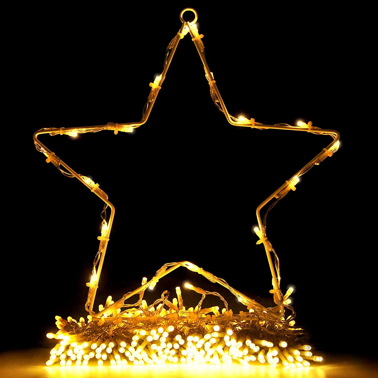 335 LED Tree Decoration Star Lights, Warm White 4 335 LED Tree Decoration Star Lights, Warm White - Image 2