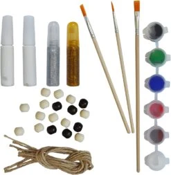 6 Pcs DIY Wooden Christmas Ornaments -Joiedomi 81vPaDyhYvL. AC SL1500