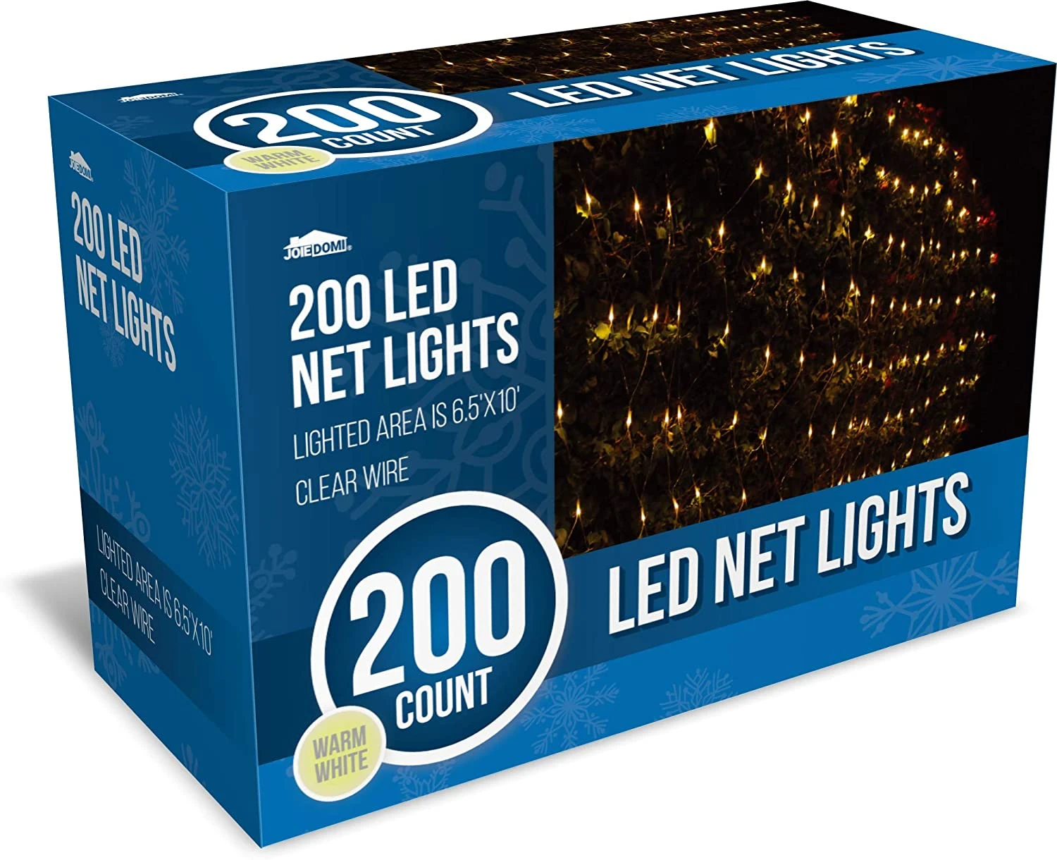 200 LED Net Lights, Warm White 4 200 LED Net Lights, Warm White - Image 2