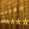 2 Pack 138 LED 12 Stars Curtain String Light -Joiedomi 81vync7EAYL. AC SL1500