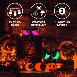 Halloween Flashing Peeping Eyes Lights (3 Pack); Neon -Joiedomi 81wI8ZEeueL. AC SL1500