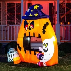 7ft Halloween Photo Booth Blow-up Inflatable -Joiedomi 81wlT3L90pL. AC SL1500