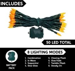 17.3ft LED String Lights 11 17.3ft LED String Lights -Joiedomi 81xWgv zyLL. AC SL1500