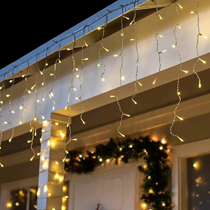 672 LED Christmas Icicle Lights Color Changing 7 672 LED Christmas Icicle Lights Color Changing - Image 5