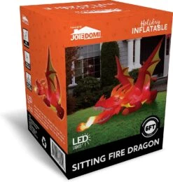 6ft Inflatable Sitting Fire Dragon -Joiedomi 81zA3yX0fVL. AC SL1500