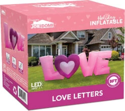 9 FT Inflatable Love Letters With LED Lights -Joiedomi 9 ft Long LOVE Letters 1 result