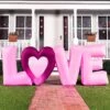 9 FT Inflatable Love Letters With LED Lights -Joiedomi 9 ft Long LOVE Letters 2 result
