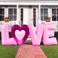 9 FT Inflatable Love Letters With LED Lights