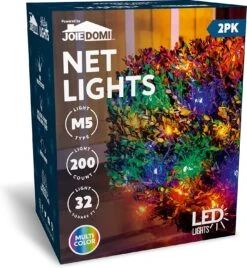 100 Faceted M5 LED Green Wire Multicolor