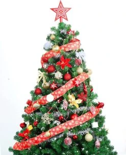 Assorted Ornaments Set With Bow And Ball, 130 Pcs -Joiedomi 914BMTweQ5L. AC SL1500