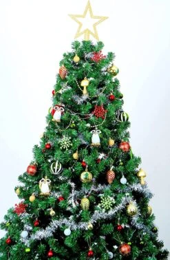 90 Pcs Christmas Ornaments With Owl - Red, Green & Gold -Joiedomi 916yN6 Pw6L. AC SL1500