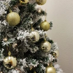 34 Pcs Christmas Ball Ornaments (Gold) -Joiedomi 917fpSQkp6L. AC SL1500