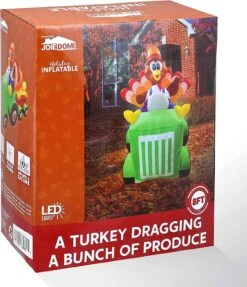 8 FT Inflatable Turkey Driving Car -Joiedomi 918sfUM3DVL. AC SL1500