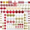 Assorted Ornaments Set With Bow And Ball, 130 Pcs -Joiedomi 919tlhHfLPL. AC SL1500