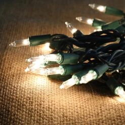 3 Set Of 100-Count Clear Green Wire Christmas Lights -Joiedomi 91ApBq0rfPL. AC SL1500