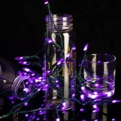 17.3 Ft Battery Operated 50 Counts Purple LED String Lights -Joiedomi 91AvXUXG0vL. AC SL1500