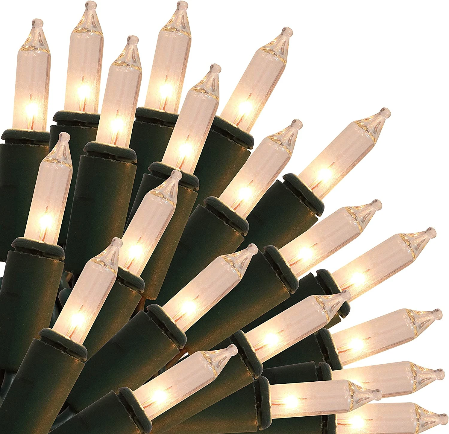 2 Set Of 100-Count Clear Green Wire Christmas Lights 10 2 Set Of 100-Count Clear Green Wire Christmas Lights - Image 8