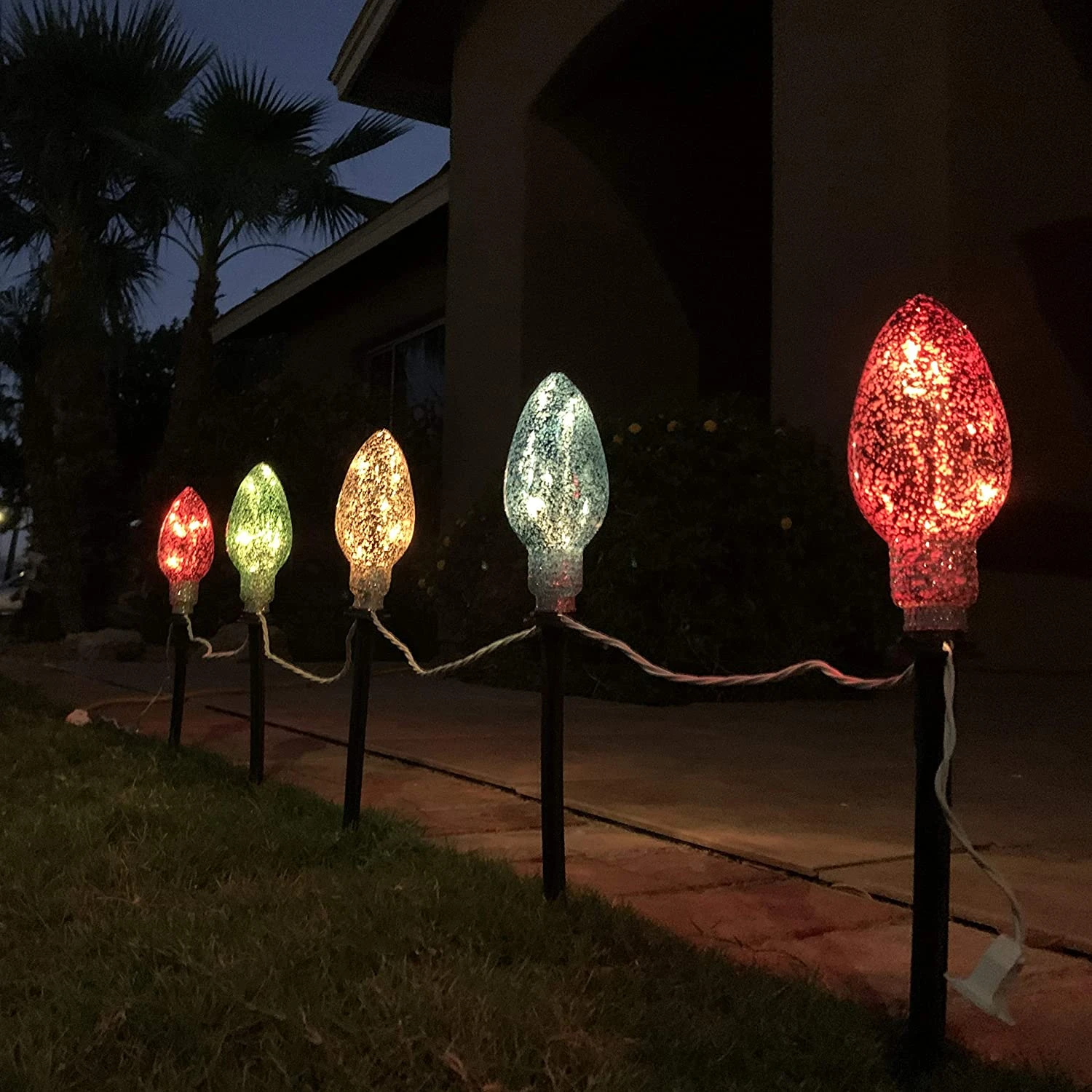 10 Pack Multicolor Pathway Light Bulb 4 10 Pack Multicolor Pathway Light Bulb - Image 2