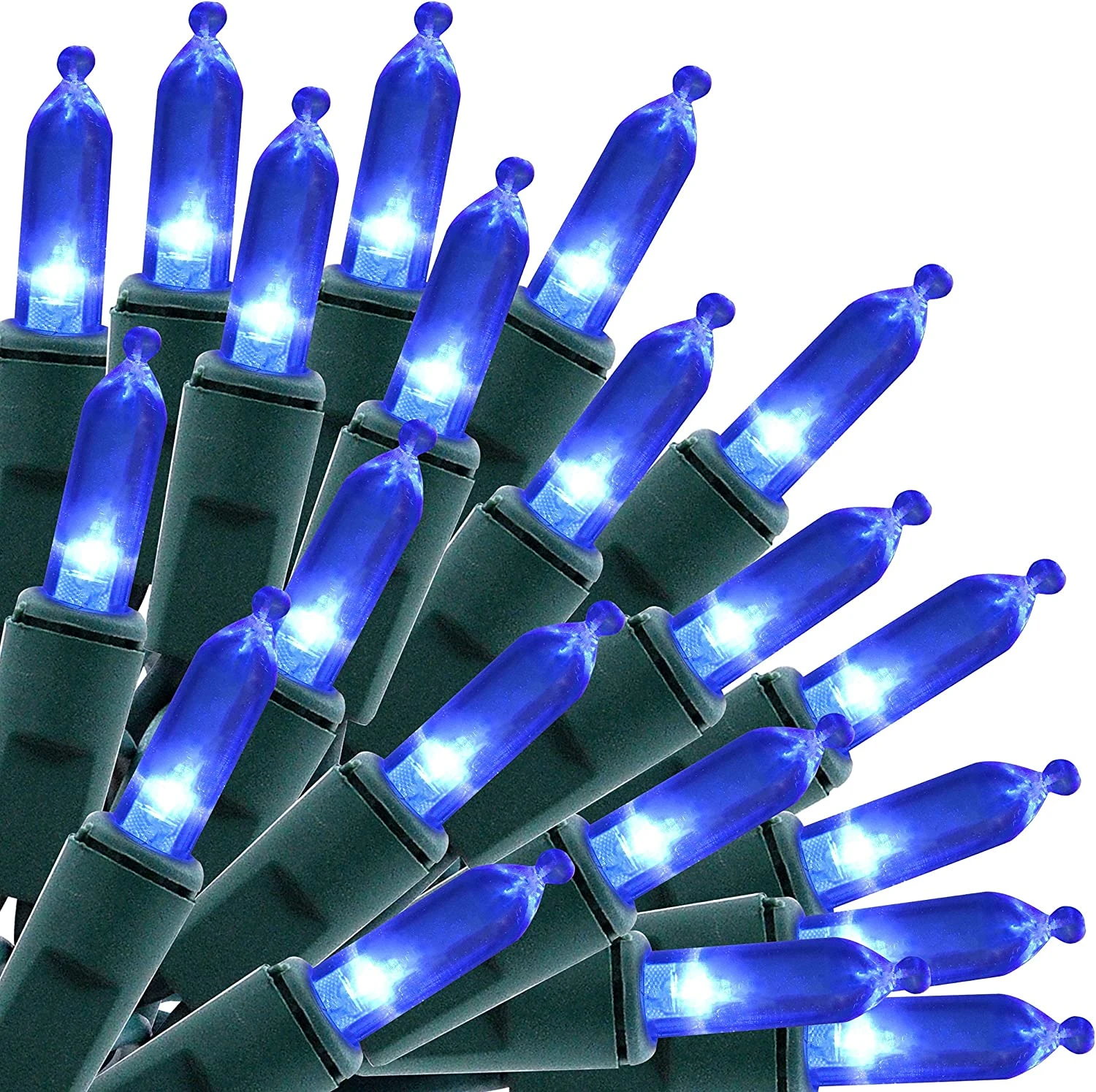 100-count LED Christmas Lights, Blue 7 100-count LED Christmas Lights, Blue - Image 5