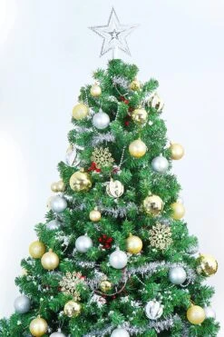 50 Pcs Gold & Silver Christmas Ornaments 12 50 Pcs Gold & Silver Christmas Ornaments -Joiedomi 91ON9BkhZiL. AC SL1500
