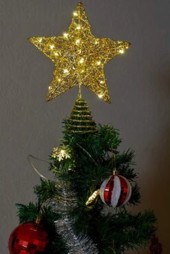 Gold Glitter Star Tree Topper -Joiedomi 91PHwwBhn6L. AC SL1500