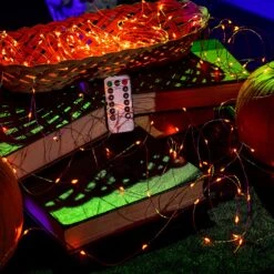 200 Count Orange LED Copper String Lights 17 200 Count Orange LED Copper String Lights -Joiedomi 91TeyUH 5DL. AC SL1500 1