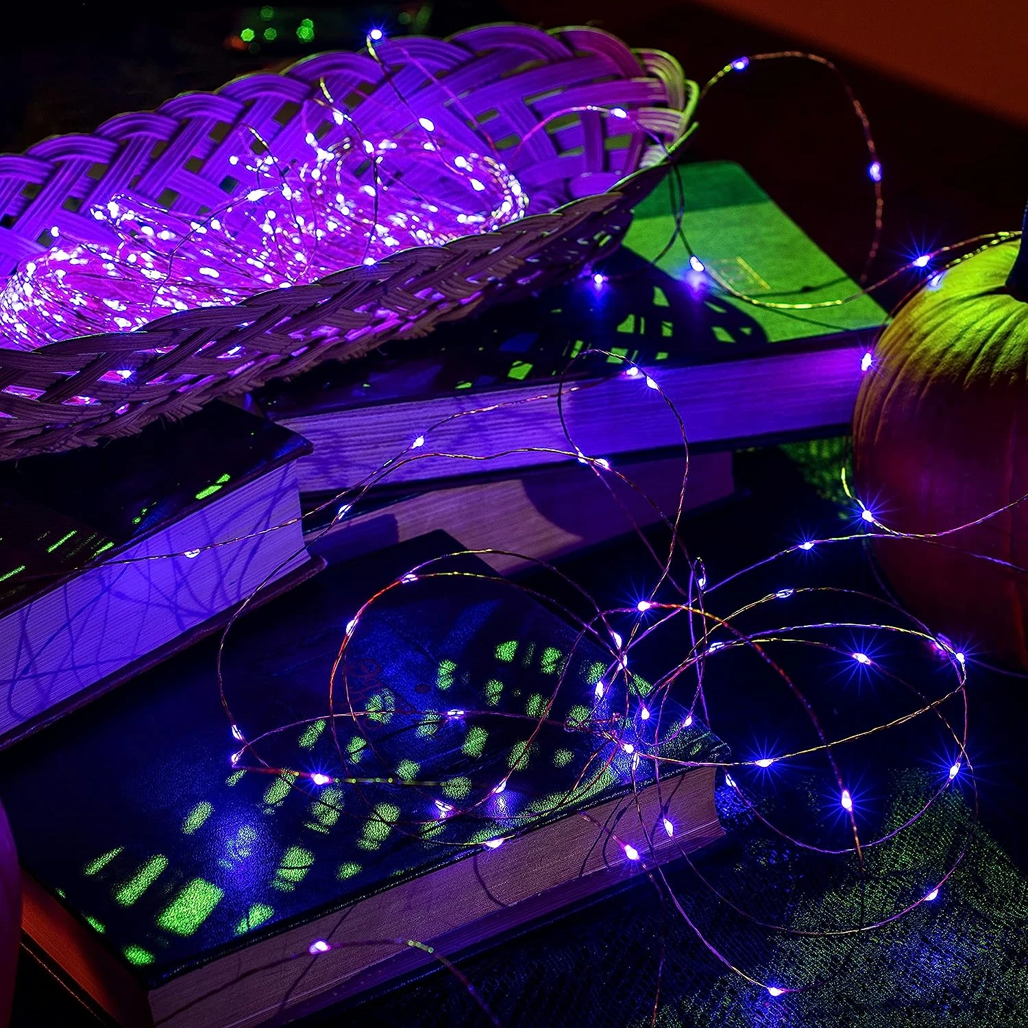 33 Ft 100 Count Purple Copper LED Light 10 33 Ft 100 Count Purple Copper LED Light - Image 8