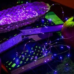 66 Ft 200 Count Purple Copper LED Light -Joiedomi 91WAK1mMXDL. AC SL1500 1