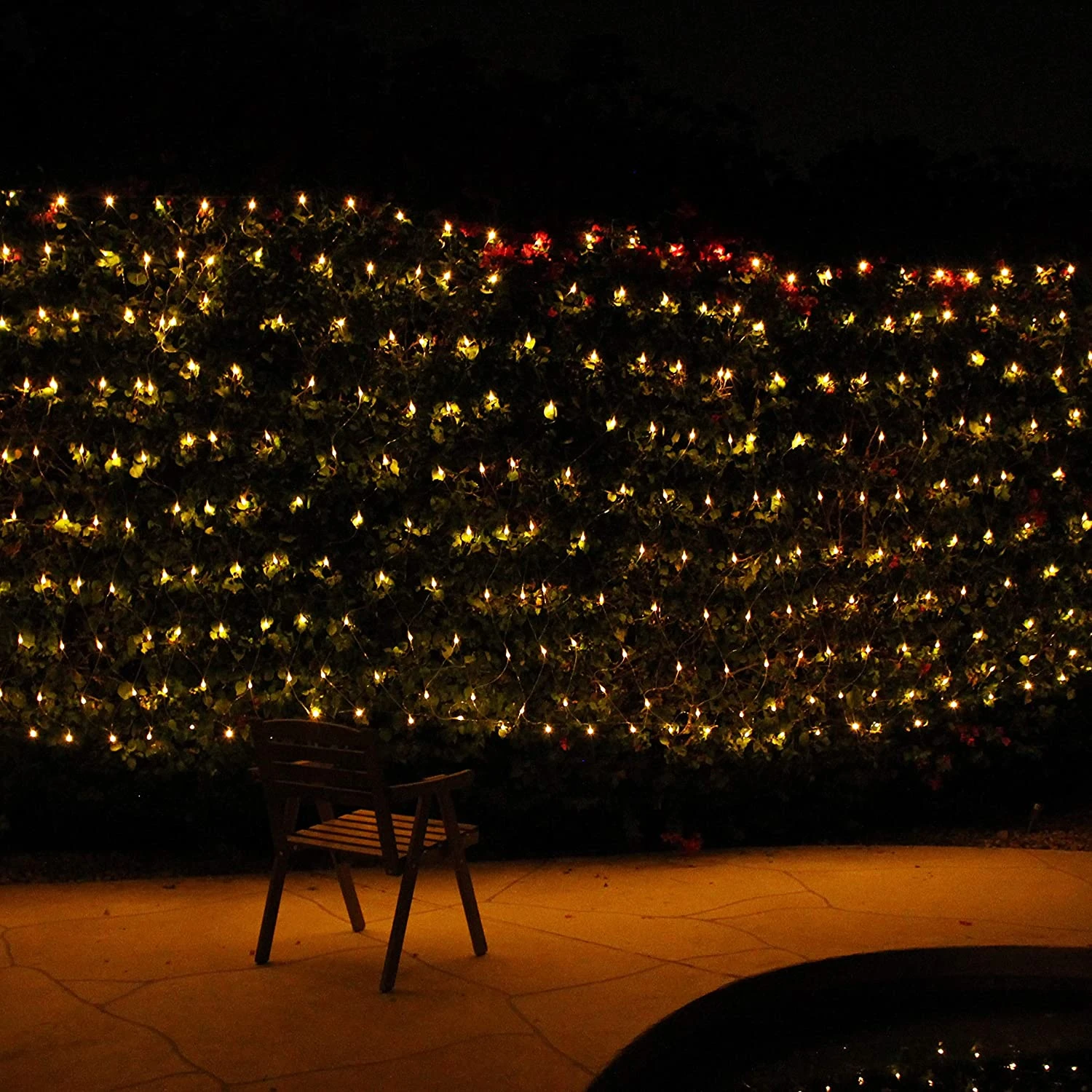 200 LED Net Lights, Warm White 6 200 LED Net Lights, Warm White - Image 4