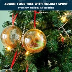 16Pcs Clear Plastic Ball Ornaments 3.94in -Joiedomi 91Yq0zD1HIL. AC SL1500