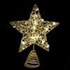 Gold Glitter Star Tree Topper
