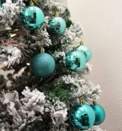 34 Pcs Christmas Ball Ornaments (Teal) 11 34 Pcs Christmas Ball Ornaments (Teal) -Joiedomi 91 lkCobr3L. AC SL1500 1