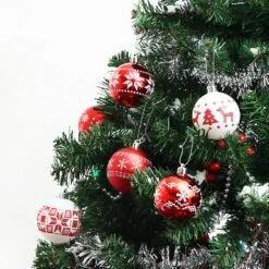 Red And White Christmas Ornaments Assorted Design, 30 Pcs -Joiedomi 91bKSM2mBrL. AC SL1500