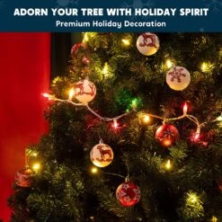 60mm Deluxe Christmas Ball Ornaments (Red & White), 24 Pcs -Joiedomi 91drfD2JaBL. AC SL1500