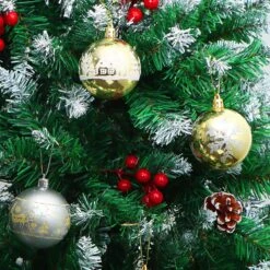 Christmas Ornaments Ball (Gold & Silver), 40 Pcs 13 Christmas Ornaments Ball (Gold & Silver), 40 Pcs -Joiedomi 91foiVRWehL. AC SL1500