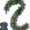 Artificial Christmas Garland Prelit -Joiedomi 91j lLROkWL. AC SL1500