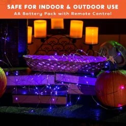 33 Ft 100 Count Purple Copper LED Light 16 33 Ft 100 Count Purple Copper LED Light -Joiedomi 91lcvYVUU8L. AC SL1500