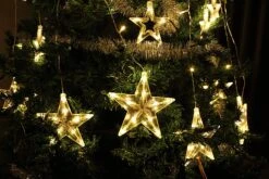 2 Pack 138 LED 12 Stars Curtain String Light 10 2 Pack 138 LED 12 Stars Curtain String Light -Joiedomi 91u4 iC8IzL. AC SL1500