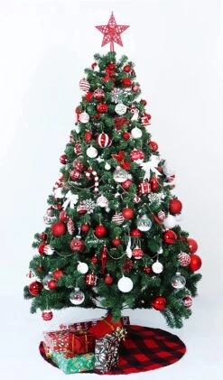 Red And White Christmas Ornaments Assorted Design, 30 Pcs -Joiedomi 91x9oMsWf7L. AC SL1500