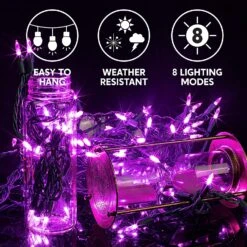 42.9 FT Purple String Lights -Joiedomi 91zjXqXVV L. AC SL1500