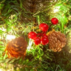 9 Ft Artificial Garland With 50 Lights & Decorations -Joiedomi A14P e 05xL. AC SL1500