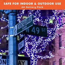 200 Purple LED Green Wire String Lights -Joiedomi A1A74tok5bL. AC SL1500 1