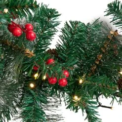 Artificial Christmas Garland Prelit -Joiedomi A1VFltHNo5L. AC SL1500