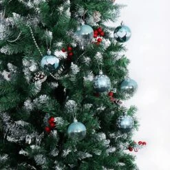 6CM Christmas Ornaments With Gradient Baby Blue, 18 Pcs -Joiedomi A1jyqiFwq L. AC SL1500