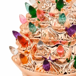 9in Gold Ceramic Christmas Tree -Joiedomi EB8oRl17