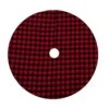 36in Red Buffalo Plaid Christmas Tree Skirt -Joiedomi Hq1 KuMg