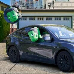 3.6ft LED Green Zombie Halloween Inflatable -Joiedomi Joiedomi3.6ftLEDGreenZombieHalloweenInflatable 1